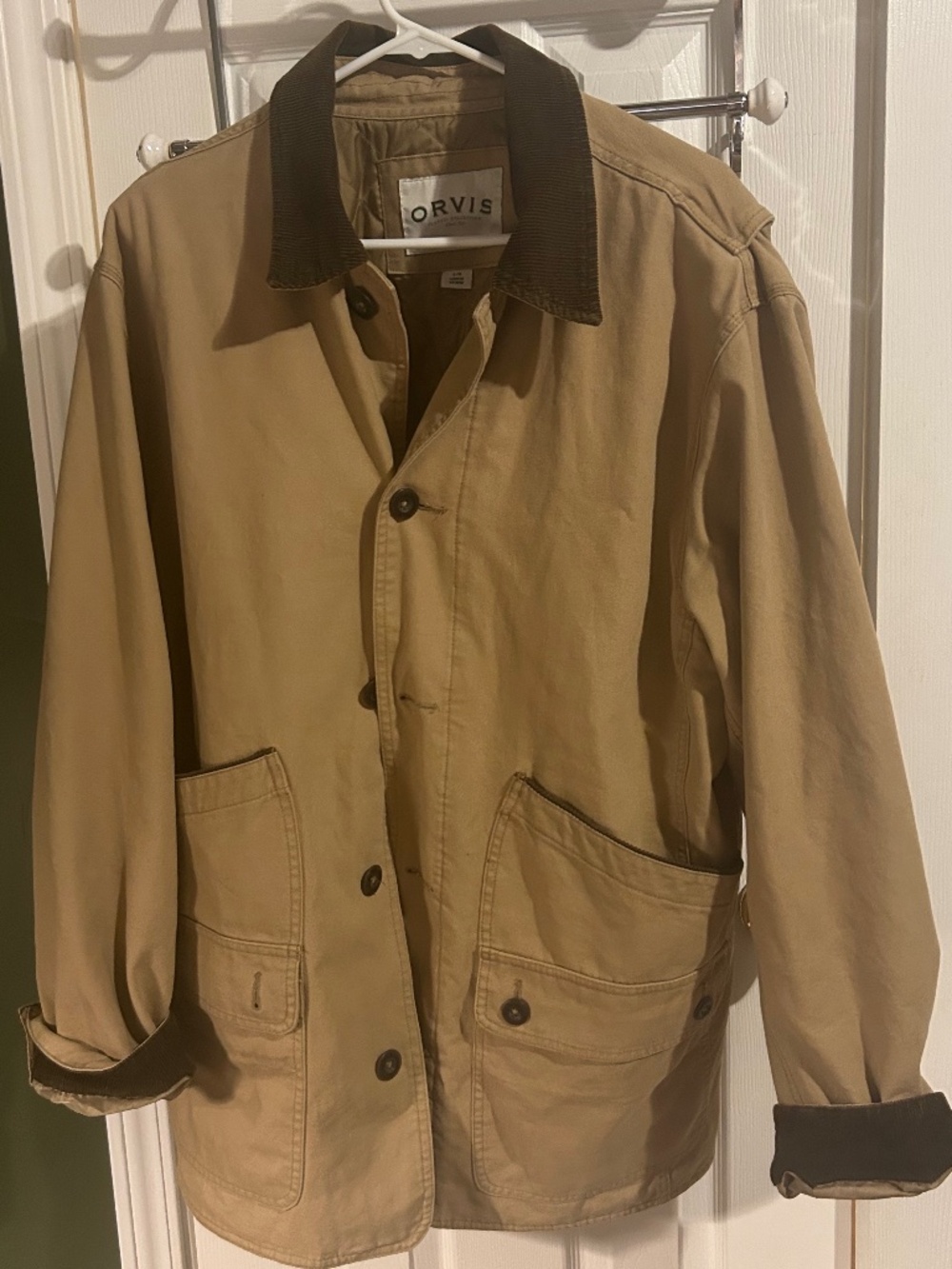 Orvis Classic Collection Field Jacket - Khaki color - LARGE